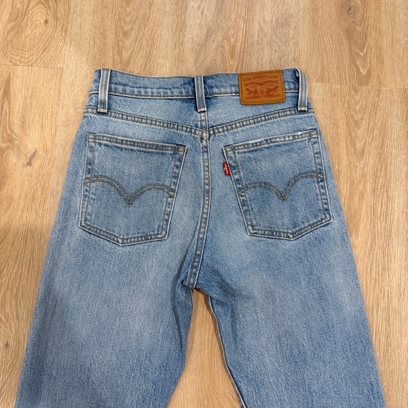 Levi's Wedgie Straight Jean - Rough Tide - Picture 3 of 6